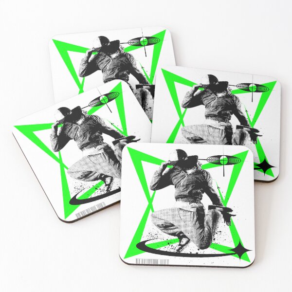 Item preview, Urbanwear Hip Hop Dancer Modern Look Green Neon  designed and sold by CyberArtistOne.