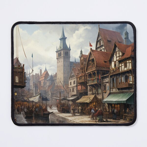 Item preview, Ancient town and people designed and sold by Nature Shop.