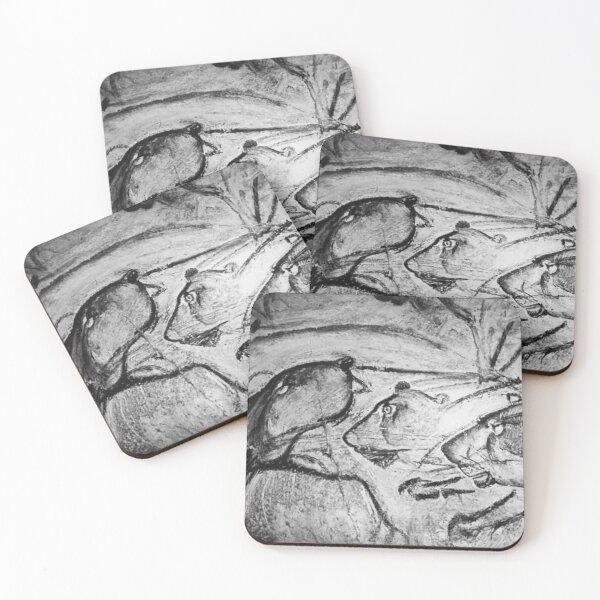 Item preview, Chauvet-Pont-d'Arc Cave, Lascaux, loir valley Paleolithic lions painting. designed and sold by bluefrog.