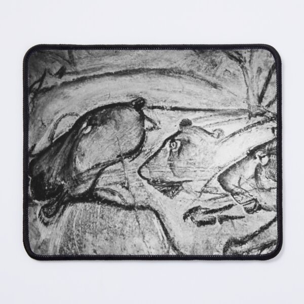 Item preview, Chauvet-Pont-d'Arc Cave, Lascaux, loir valley Paleolithic lions painting. designed and sold by bluefrog.