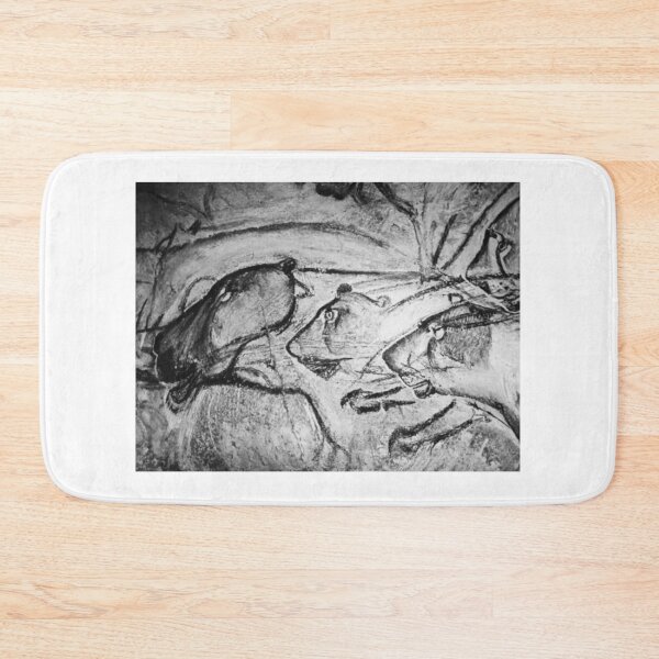 Item preview, Chauvet-Pont-d'Arc Cave, Lascaux, loir valley Paleolithic lions painting. designed and sold by bluefrog.