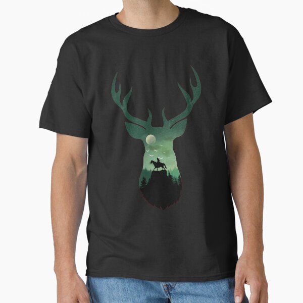 Vista previa del artículo con la obra «Arthur Morgan DeerStag Paisaje», diseñado y vendido por MikeMcAllister.