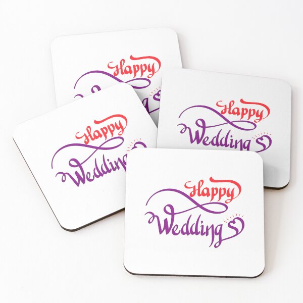Item preview, happy vedding designed and sold by calligraphysto.