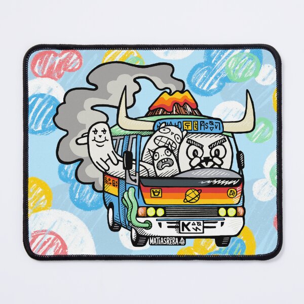 Item preview, Blue Volcano Bus designed and sold by matiasreba.
