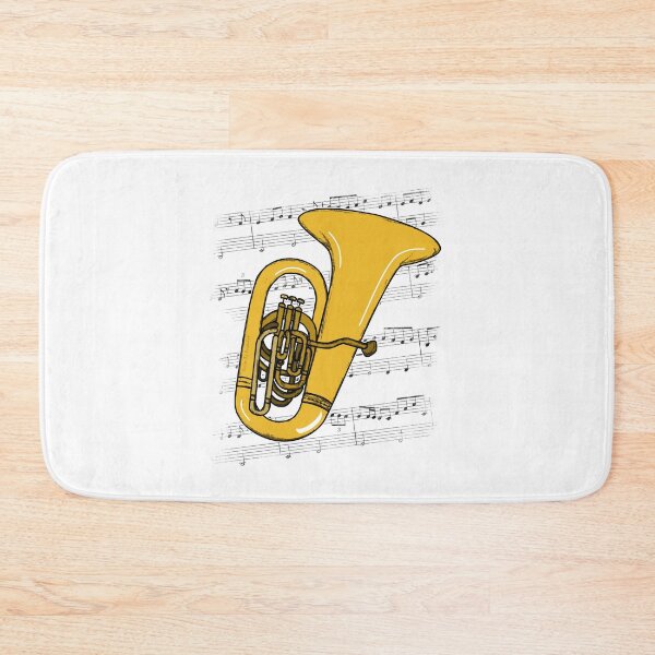 Item preview, Tuba Player Music Notation Tubaist Brass Musician (Colour) designed and sold by doodlerob.