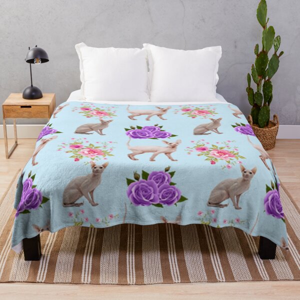 Sphynx Throw Blanket