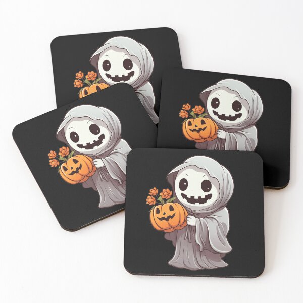 Item preview, Vintage Floral Ghost Halloween  designed and sold by ArtFromBeyond.