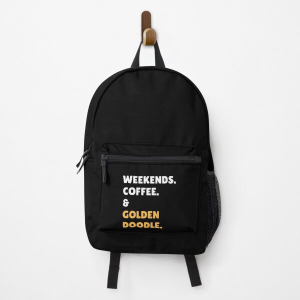 Item preview, Weekends Coffee and Goldendoodle designed and sold by Guarddogdrive.
