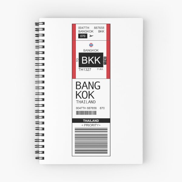 Item preview, Bangkok BKK Thailand Airport Luggage Tag designed and sold by TravelCamel.