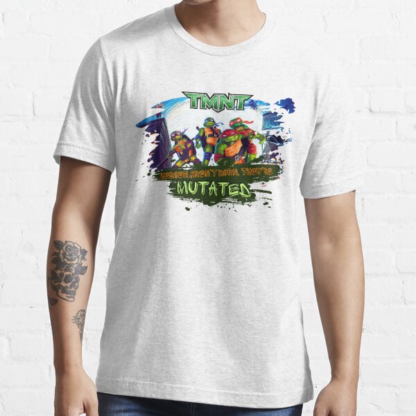 Teenage Mutant Ninja Turtles Boys' TMNT Mutant Mayhem Movie Character Short Sleeve T-Shirt-Leo, Donnie, Raph, Mikey