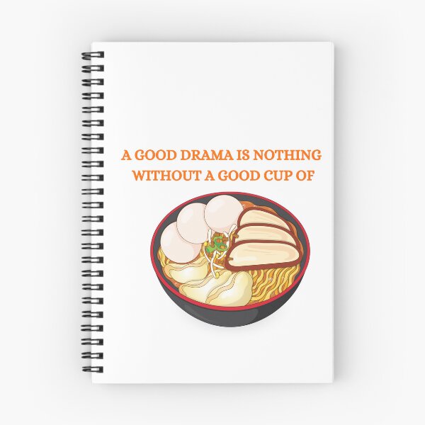 Artikelvorschau, Ein gutes Drama ist nichts ohne eine gute Tasse Ramen, ästhetische Aufkleber, niedliches Design, zuordenbar entworfen und verkauft von joprintables.