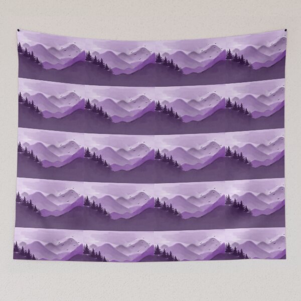 Item preview, Purple haze landscape designed and sold by loubie76.