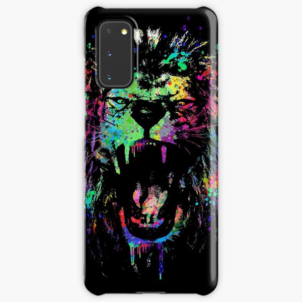 Messy color lion Samsung Galaxy Snap Case