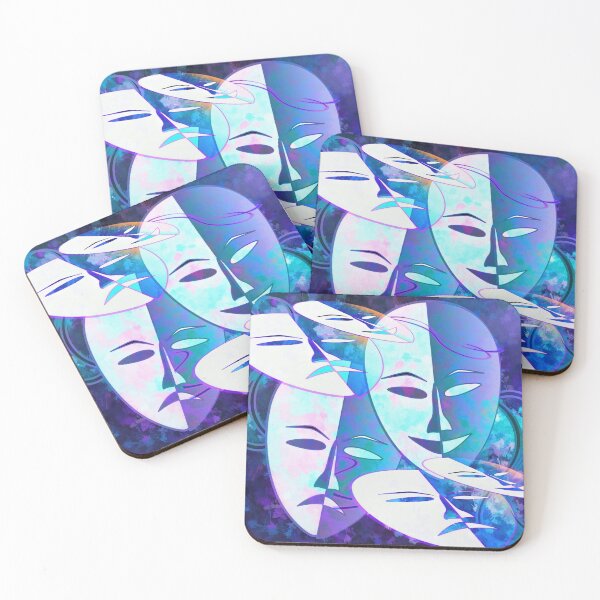 Item preview, Masks in Abstract designed and sold by tomorrowsart.