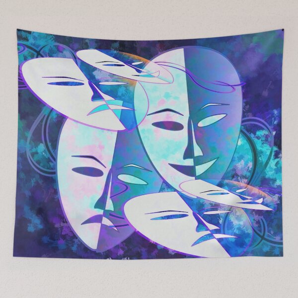 Item preview, Masks in Abstract designed and sold by tomorrowsart.