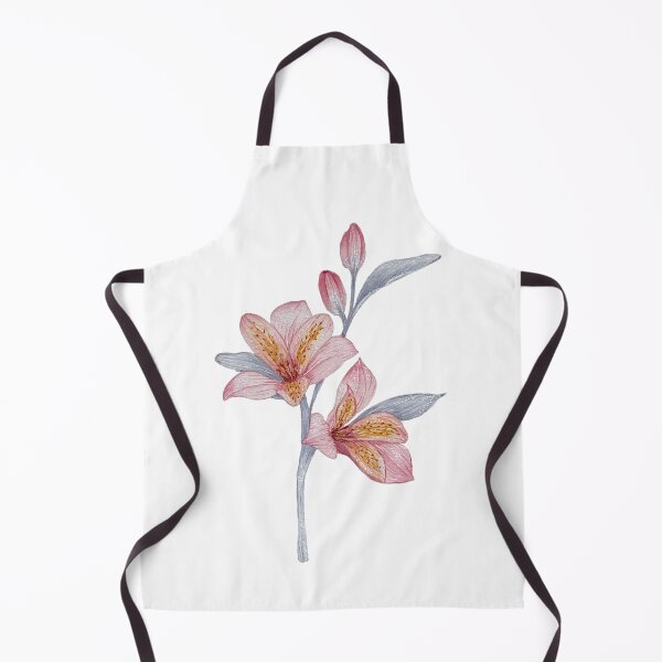 Item preview, Pink and blue Astromelia designed and sold by Karine-LaSalle.