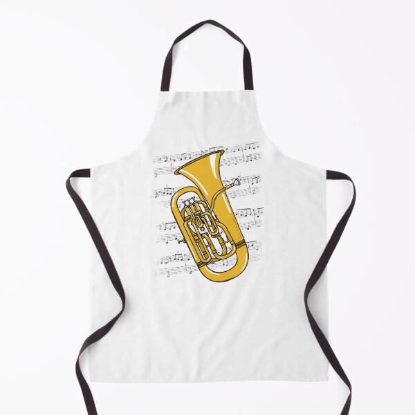 Item preview, Euphonium Player Music Notation Euphoniumist Brass Musician (Colour) designed and sold by doodlerob.