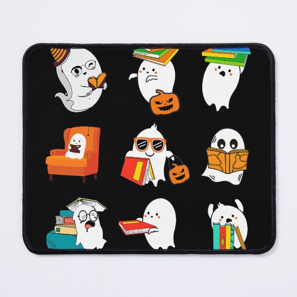 Item preview, Ghost Reading Teacher Halloween Librarian Book Lover School designed and sold by Robertsonartist.