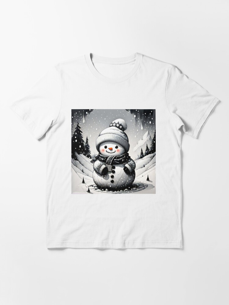 Winter Snowflake White Christmas Tree T-Shirt Winter Snowflake White Christmas Tree T-Shirt