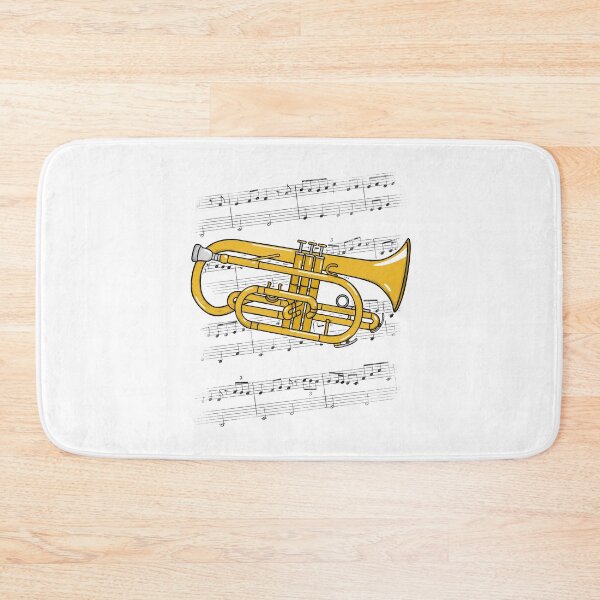 Item preview, Cornet Player Music Notation Cornetist Brass Musician (Colour) designed and sold by doodlerob.