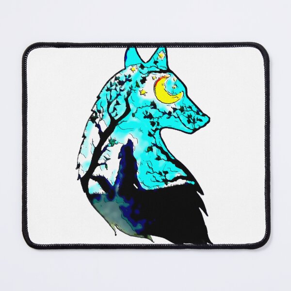 Artikelvorschau, Wolf heult den Mond an entworfen und verkauft von gleefulme.