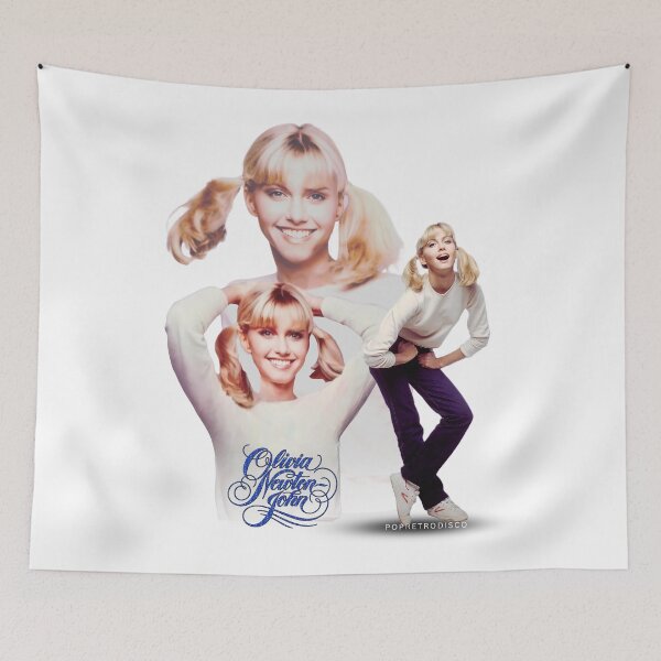 Item preview, Olivia Newton-John - Music and Movie Icon Designed by PopRetroDisco designed and sold by popretrodisco.