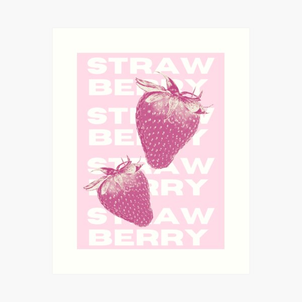 Item preview, Strawberries designed and sold by HeloLopes.