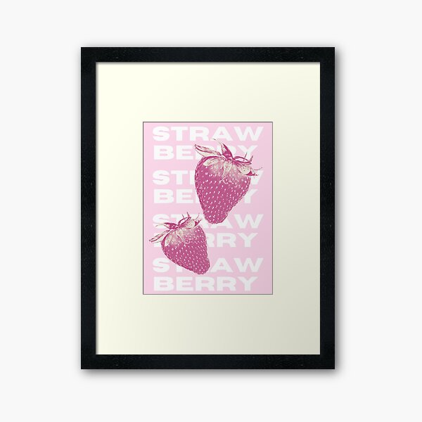 Item preview, Strawberries designed and sold by HeloLopes.