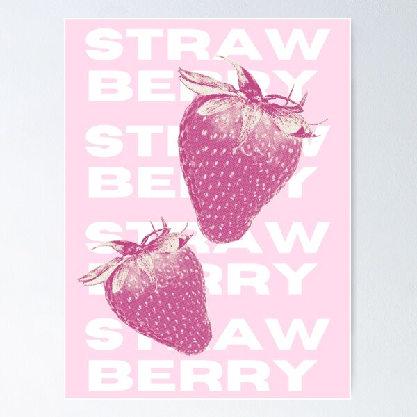 Item preview, Strawberries designed and sold by HeloLopes.
