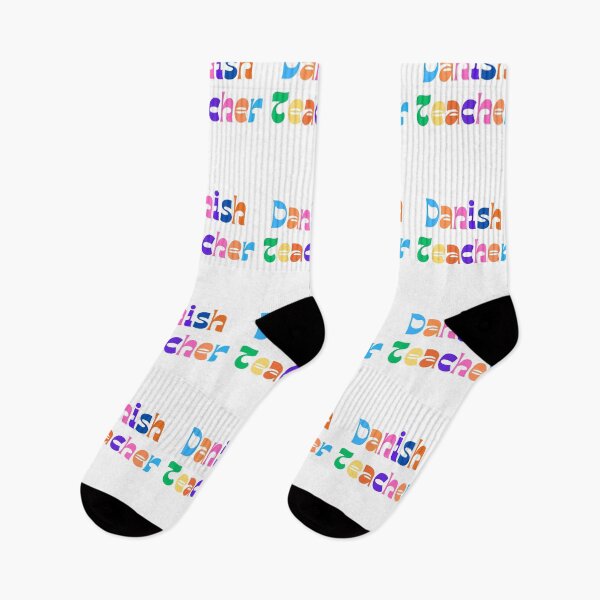 Item preview, Colorful and fun Danish teacher design designed and sold by language-des.
