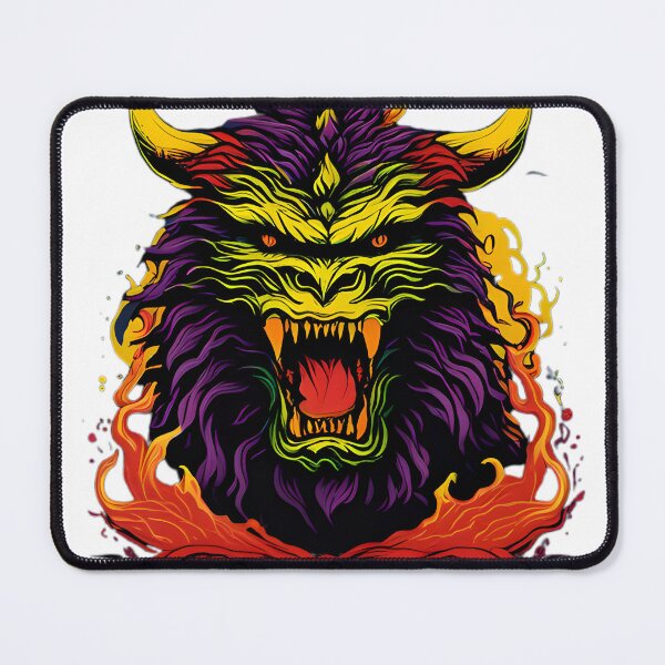 Item preview, colorful monster with teeth designed and sold by mrlazypl.
