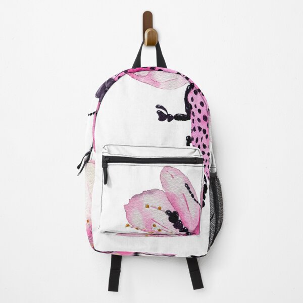 Item preview, Pink beetle and cherry blossoms designed and sold by Karine-LaSalle.
