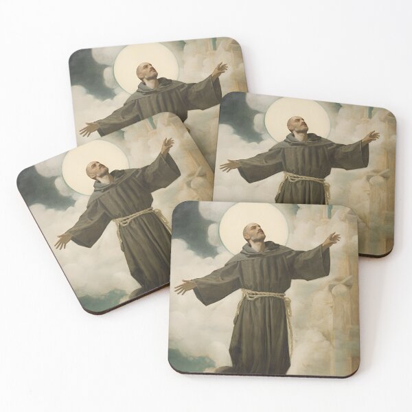 Item preview, Saint Joseph of Cupertino designed and sold by SanctifiedSouls.
