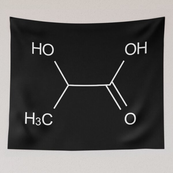 Item preview, Lactic Acid Chemical Molecule Structure designed and sold by Girih.