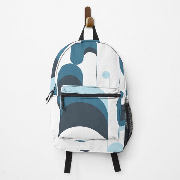 Item preview, Geometric retro light blue designed and sold by COLORTIP.