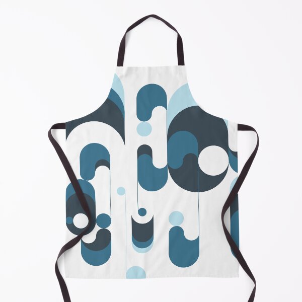 Item preview, Geometric retro light blue designed and sold by COLORTIP.