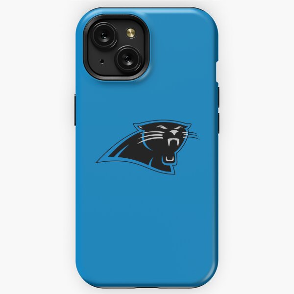 Wood Carolina Panthers iPhone 13 Case | Custom Carolina Panthers Gift |  Mahogany Wood Cover