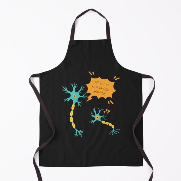 Item preview, An Axon to Grind Neuron Neuroscience Puns Funny Science JokesClassic designed and sold by WaldemarSh212.