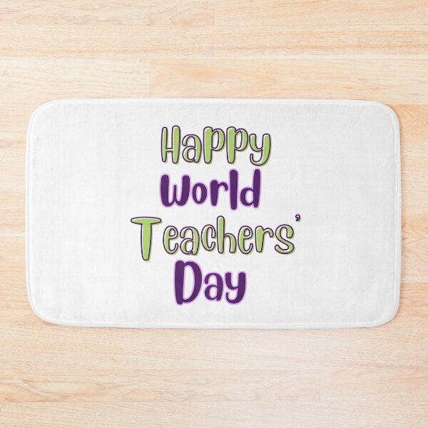 Item preview, Happy World Teachers' Day designed and sold by teacherpeiyuan.