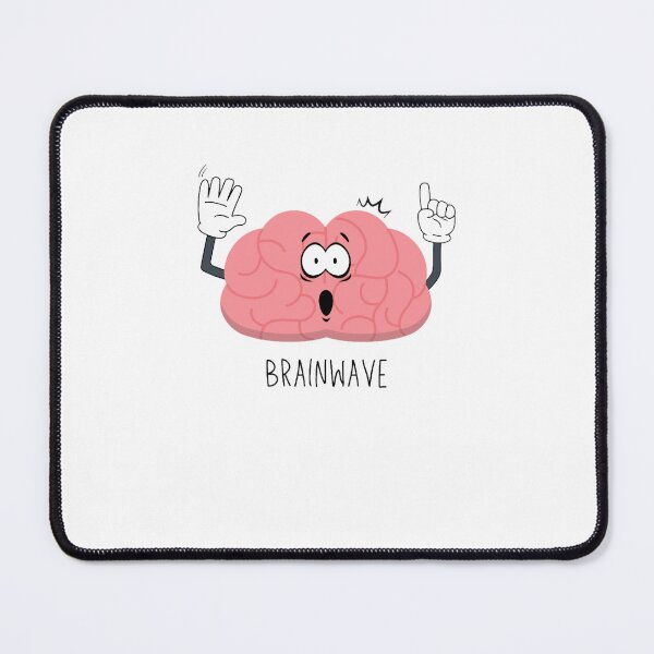 Item preview, Brainwave Brain Waving Hello Neuroscience Puns Funny Science Jokes  designed and sold by WaldemarSh212.