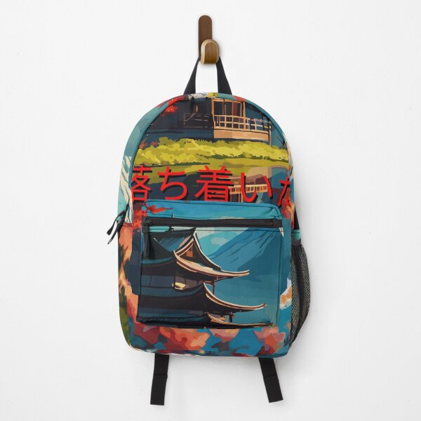 Item preview, Colourful Japanese landscape designed and sold by Morleyy.