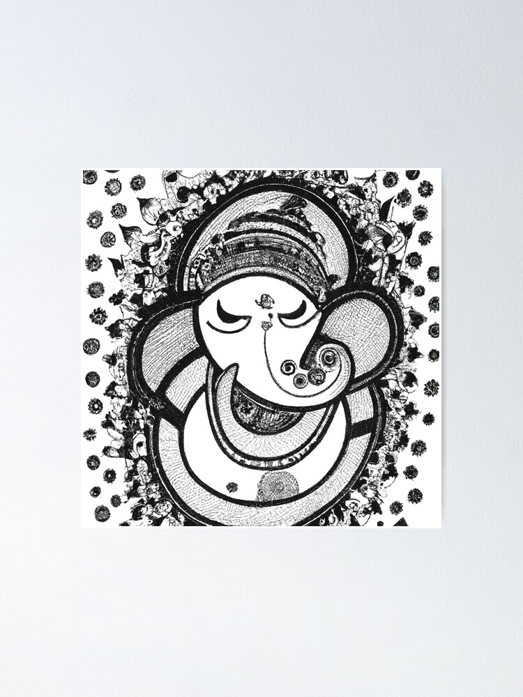 Ganesh Chaturthi Ganpati drawing || Easy Ganesh ji Pencil sketch for  beginners ( Bangla drawing ) - YouTube