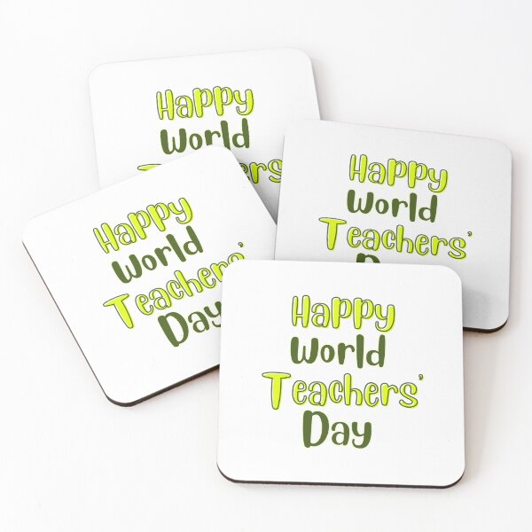 Item preview, Happy World Teachers' Day designed and sold by teacherpeiyuan.