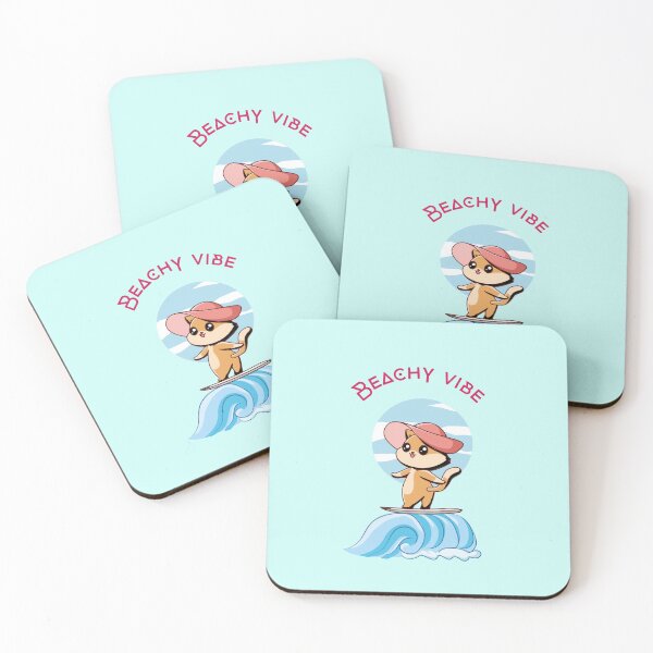 Item preview, surfing squirrel designed and sold by StickerStudio27.