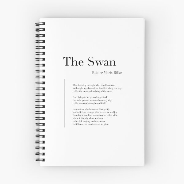 Item preview, The Swan by Rainer Maria Rilke designed and sold by wisemagpie.