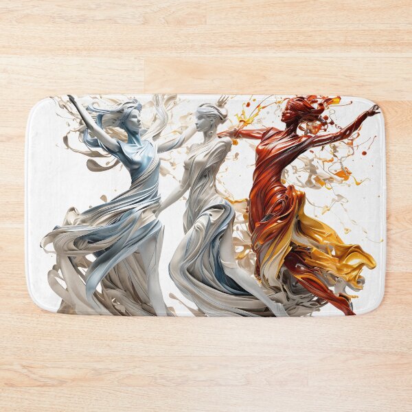 Item preview, Colourful Abstract Art Female Dancers designed and sold by PioneerX1.