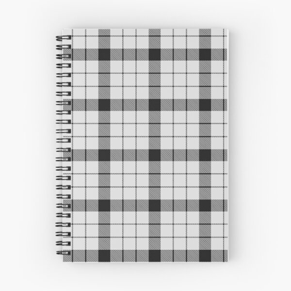 Item preview, Clan MacFarlane Black and White Tartan designed and sold by sifis.