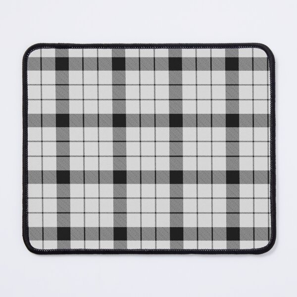 Item preview, Clan MacFarlane Black and White Tartan designed and sold by sifis.