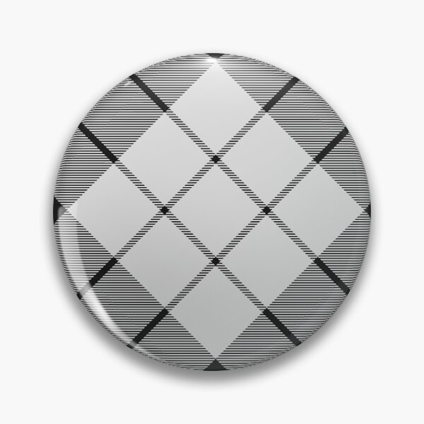 Item preview, Clan MacFarlane Black and White Tartan Rotated designed and sold by sifis.
