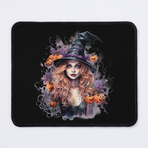 Item preview, Beautiful Witch Halloween Witch Watercolor Style designed and sold by AnnaMDesign.